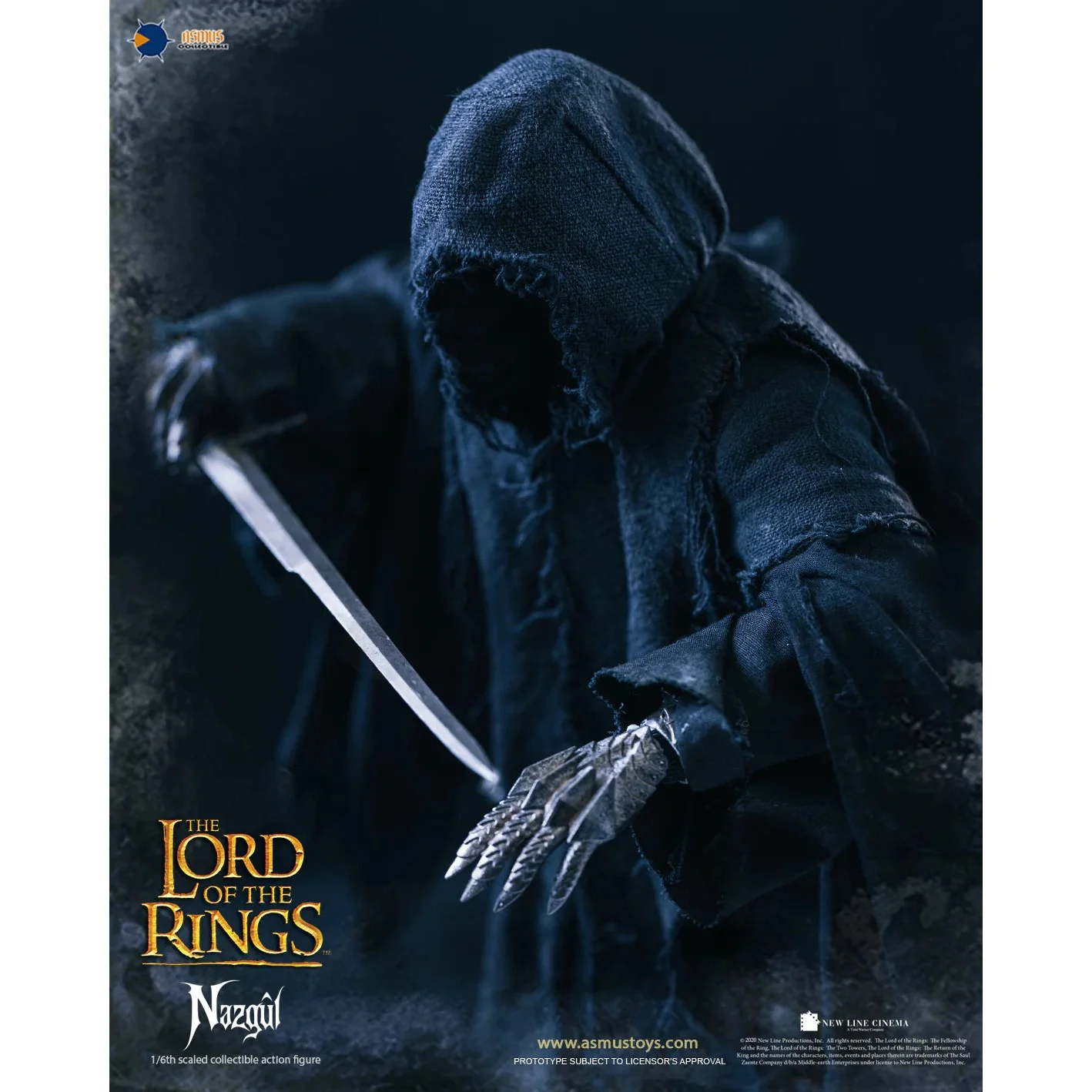 The Lord of the Rings Nazgûl 1/6 Scale Action Figure - Asmus Toys - Image 15