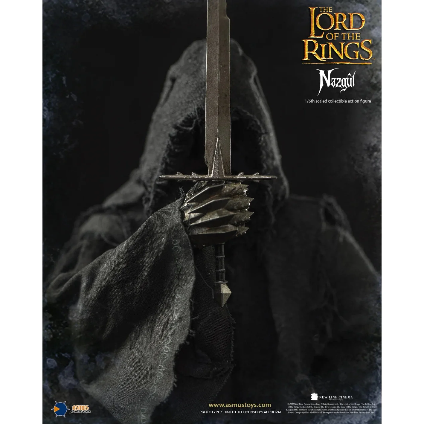 The Lord of the Rings Nazgûl 1/6 Scale Action Figure - Asmus Toys - Image 17