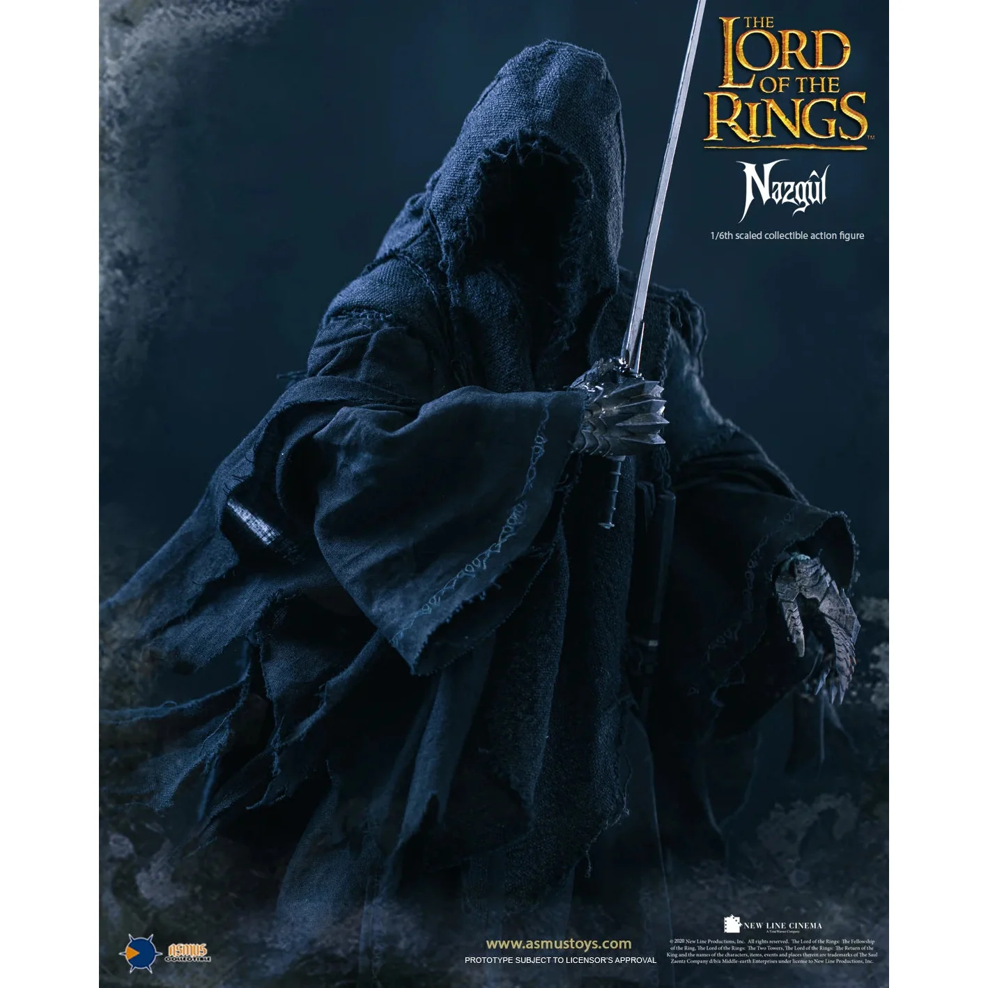The Lord of the Rings Nazgûl 1/6 Scale Action Figure - Asmus Toys - Image 19