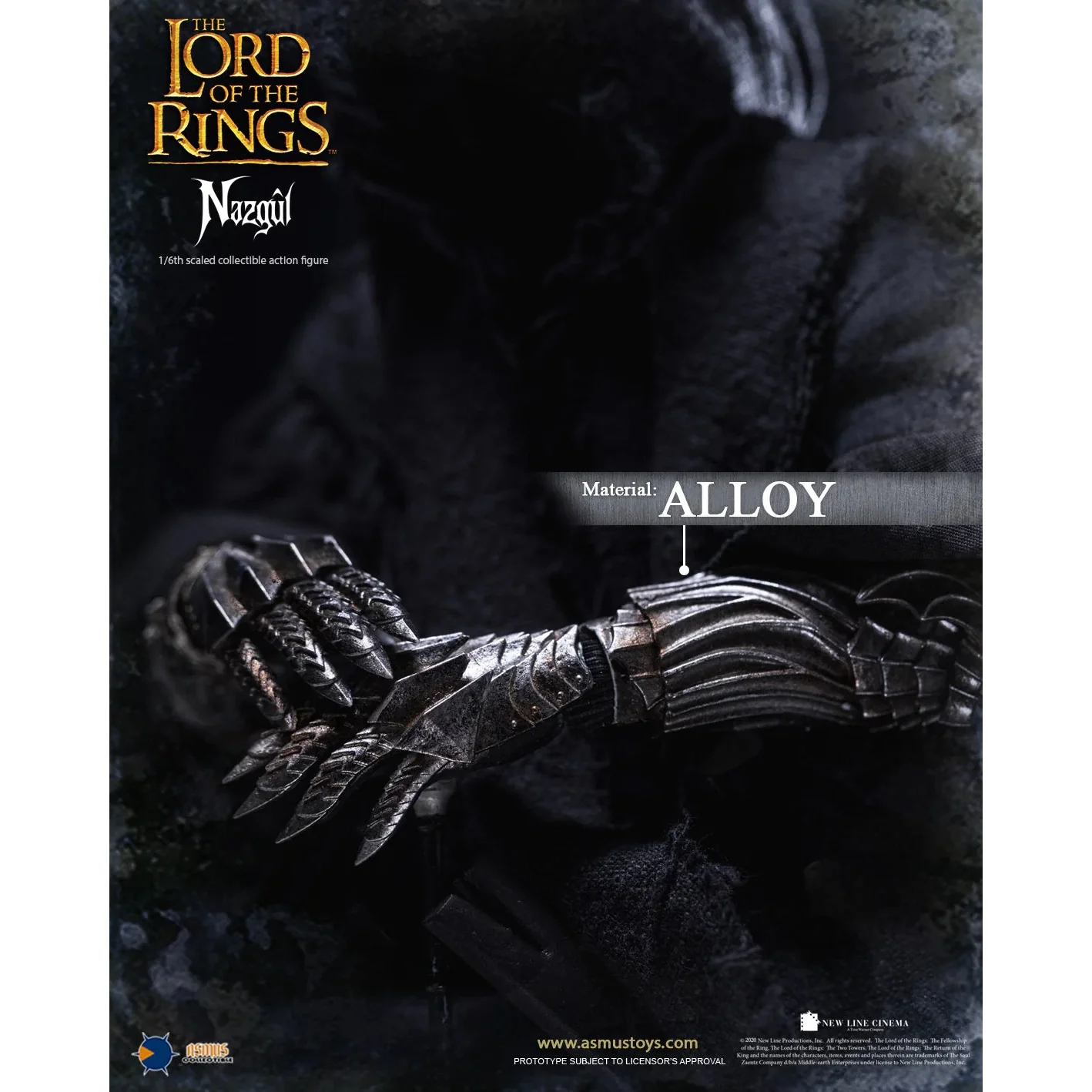 The Lord of the Rings Nazgûl 1/6 Scale Action Figure - Asmus Toys - Image 23