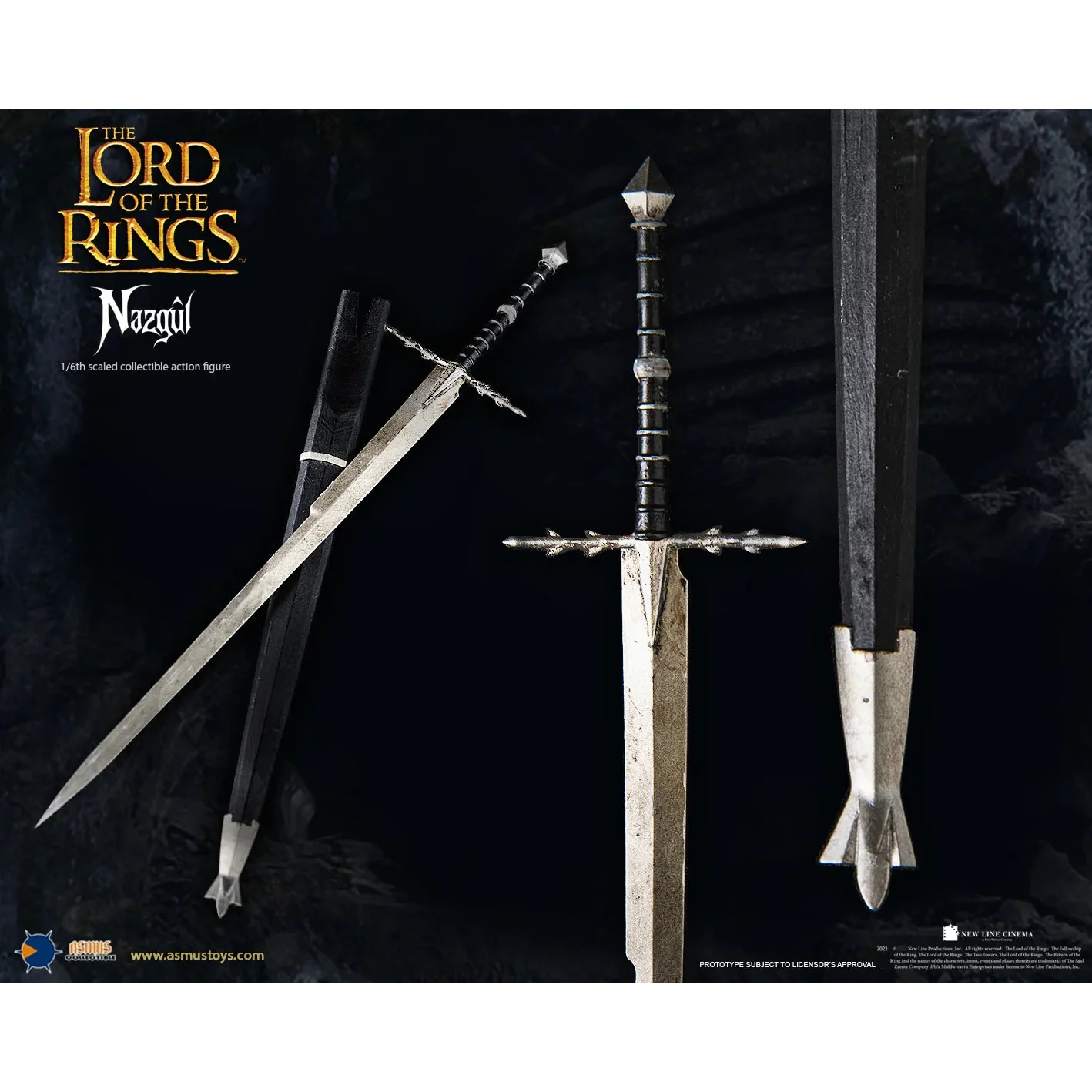 The Lord of the Rings Nazgûl 1/6 Scale Action Figure - Asmus Toys - Image 24