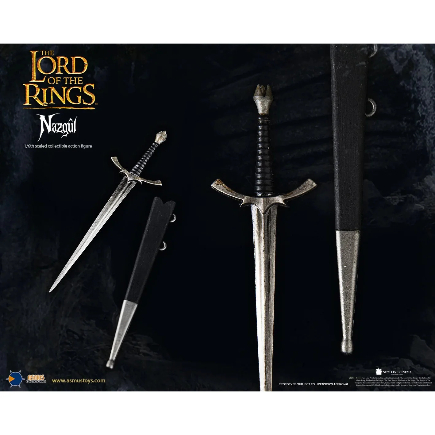 The Lord of the Rings Nazgûl 1/6 Scale Action Figure - Asmus Toys - Image 25