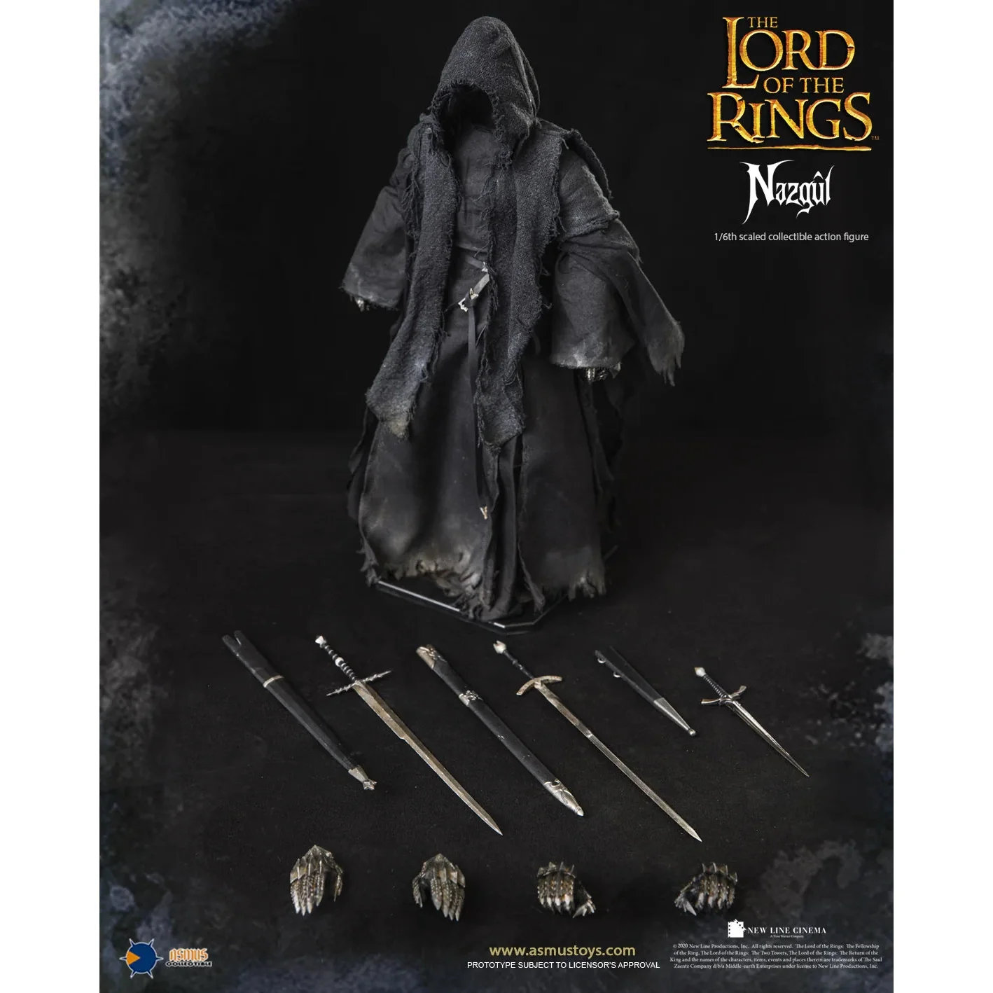 The Lord of the Rings Nazgûl 1/6 Scale Action Figure - Asmus Toys - Image 27