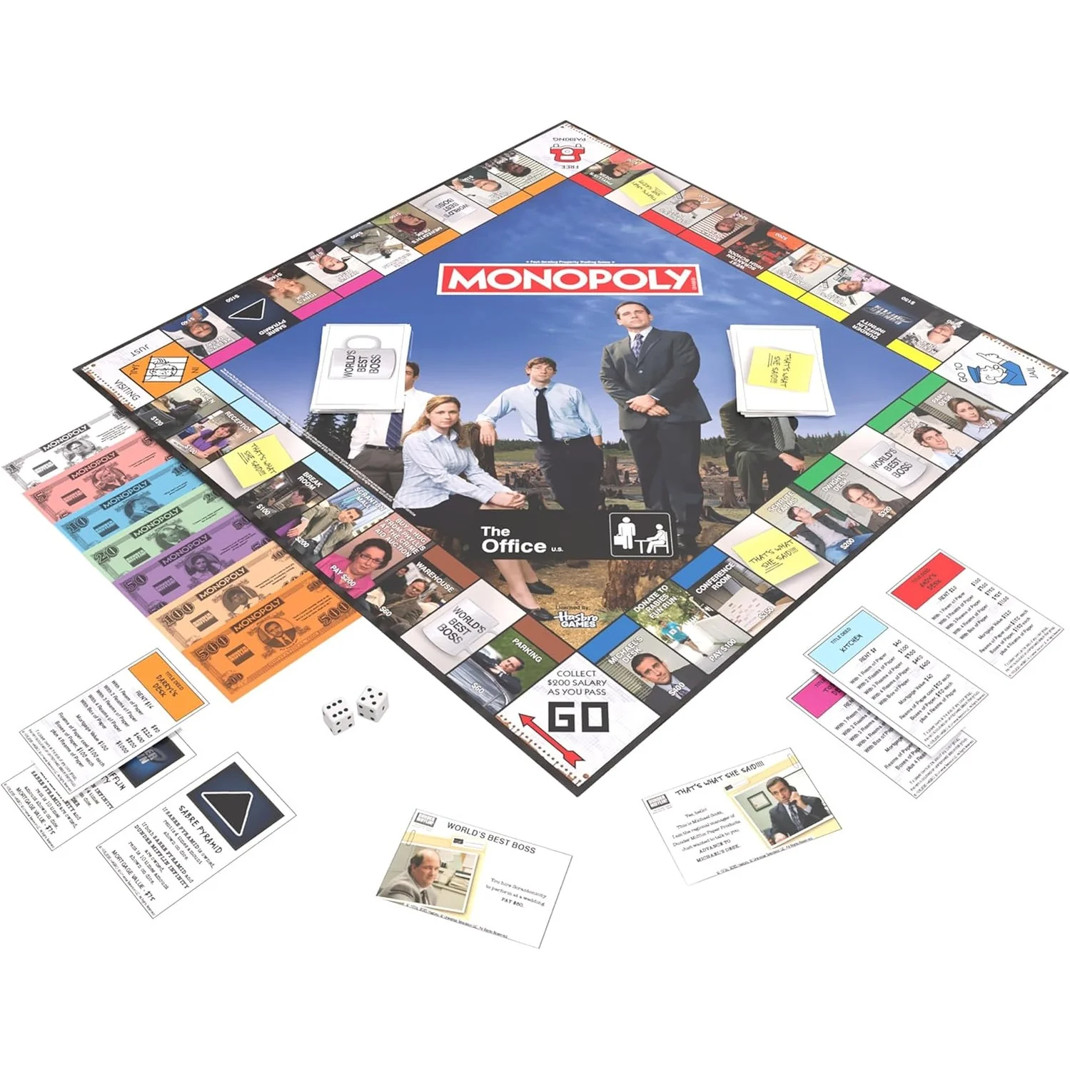 Monopoly: The Office Edition Board Game - Hasbro, USAopoly - Image 2