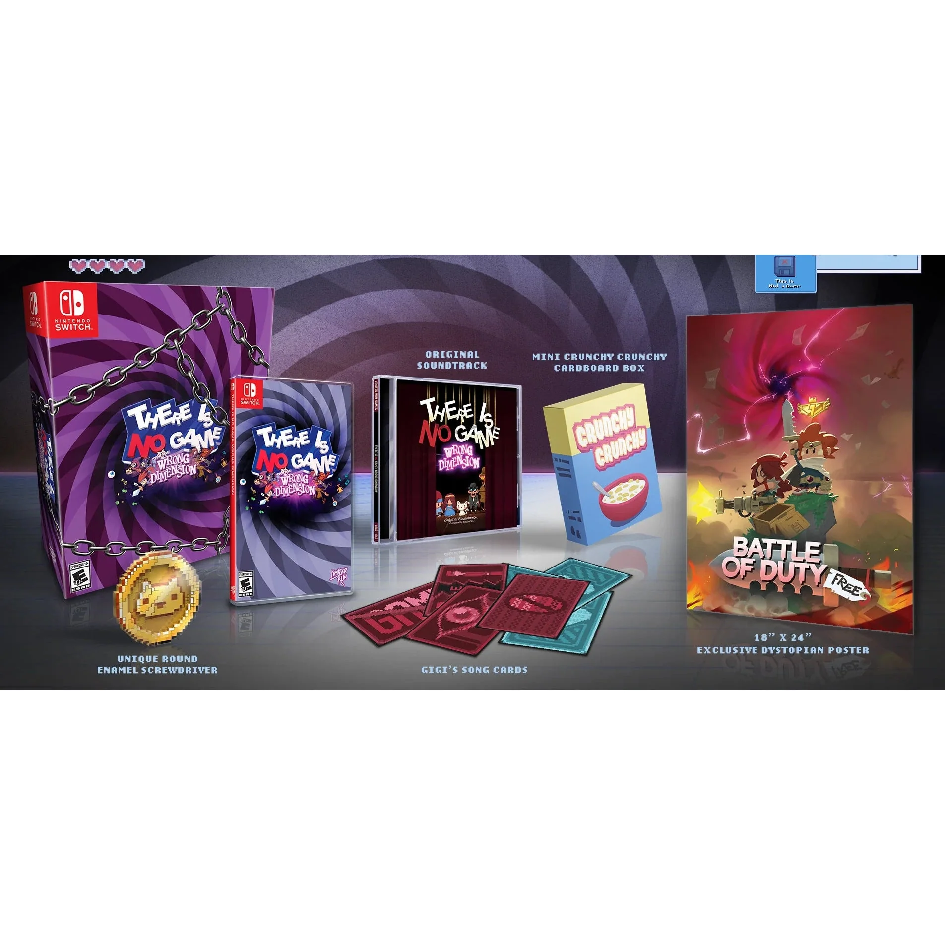 There Is No Game: Wrong Dimension Collector's Edition - Nintendo Switch - Limited Run Games - Image 2