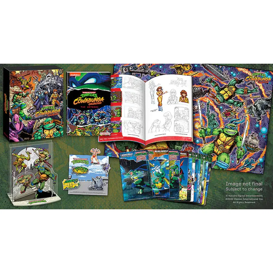 Teenage Mutant Ninja Turtles: The Cowabunga Collection Limited Edition - Nintendo Switch - Konami - Image 2