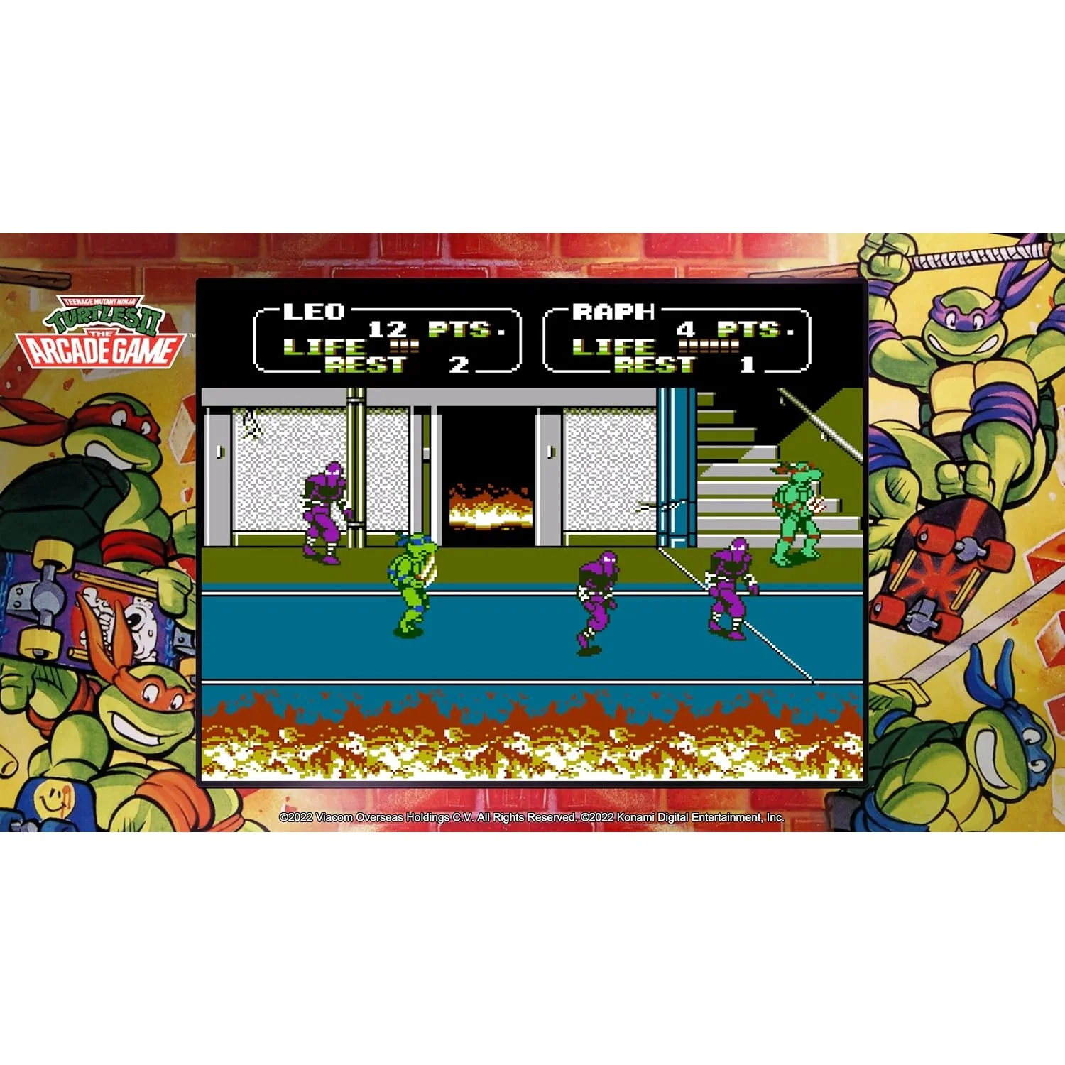 Teenage Mutant Ninja Turtles: The Cowabunga Collection Limited Edition - Nintendo Switch - Konami - Image 8