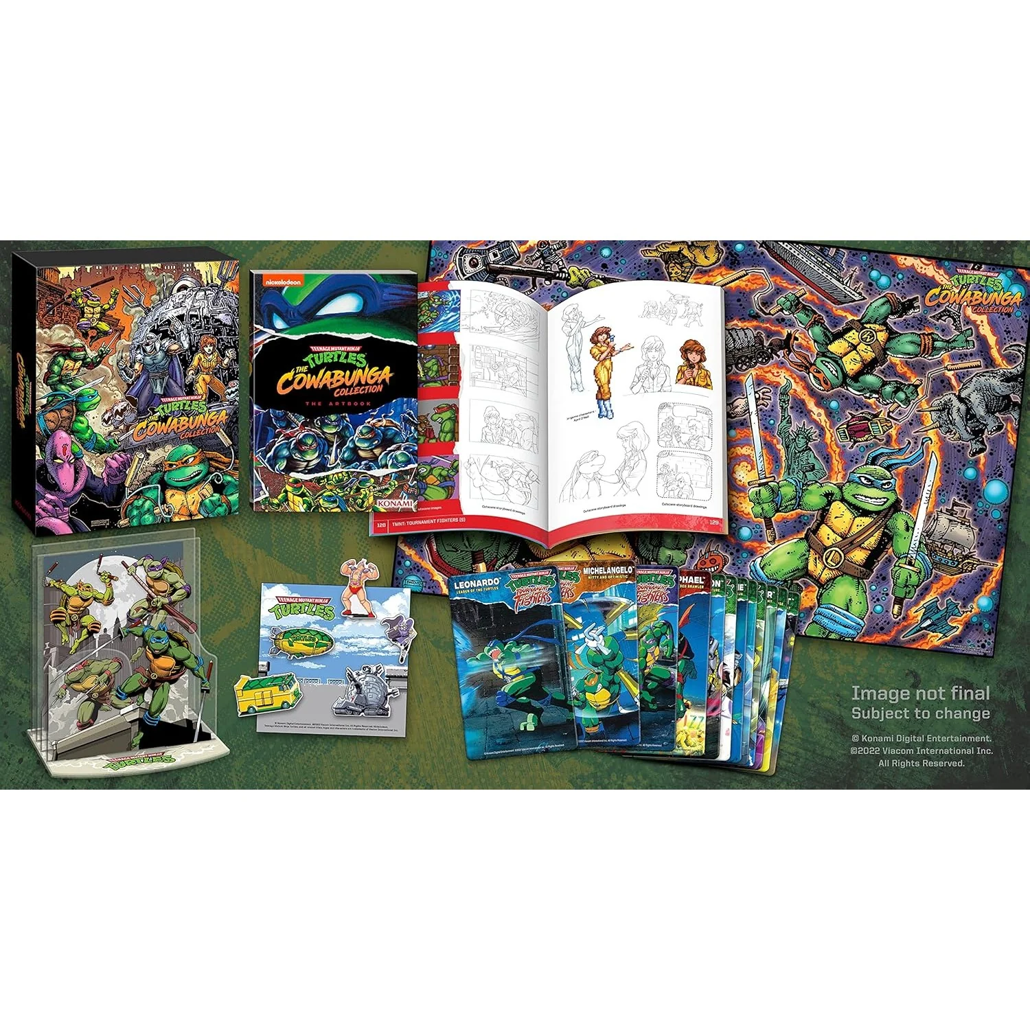 Teenage Mutant Ninja Turtles: The Cowabunga Collection Limited Edition - PlayStation 5 - Konami - Image 2
