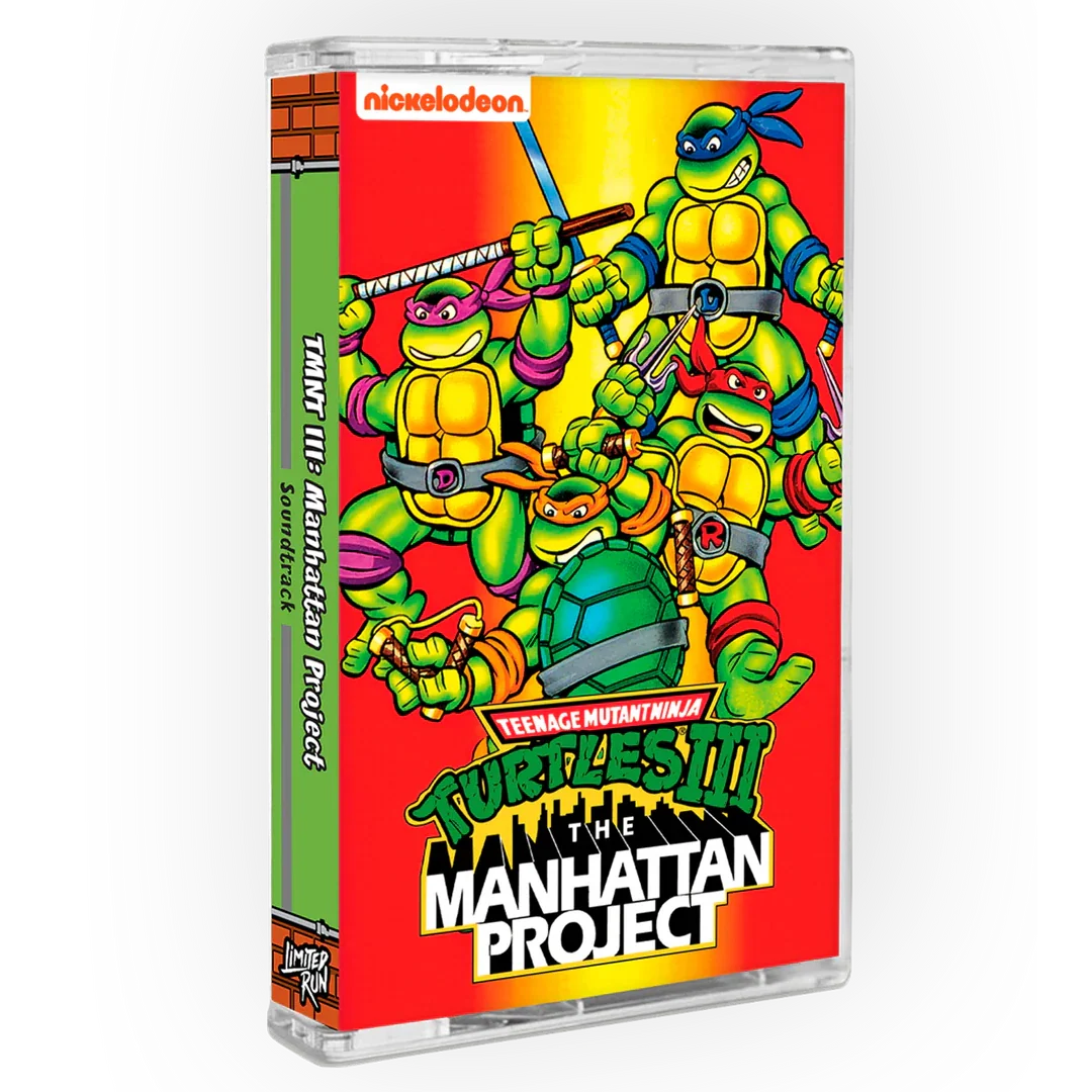 TMNT III The Manhattan Project Cassette Soundtrack