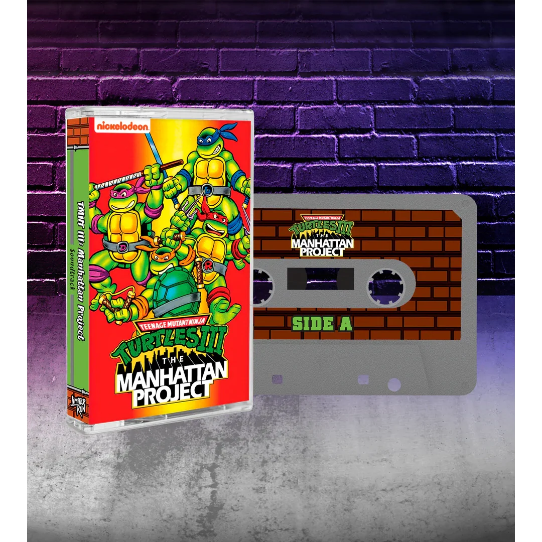TMNT III The Manhattan Project Cassette Soundtrack - Image 2