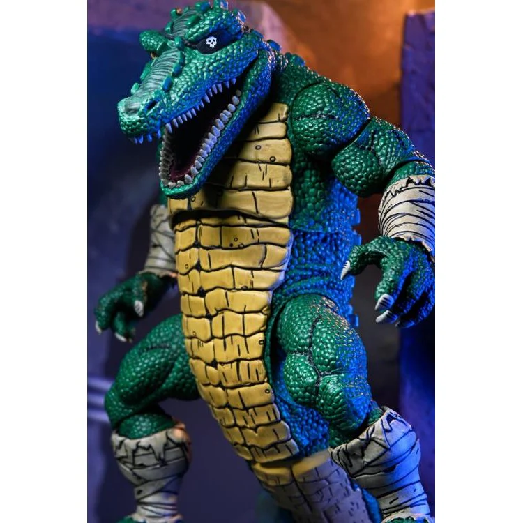Teenage Mutant Ninja Turtles Leatherhead Deluxe Action Figure - NECA - Mirage Comics - Image 3