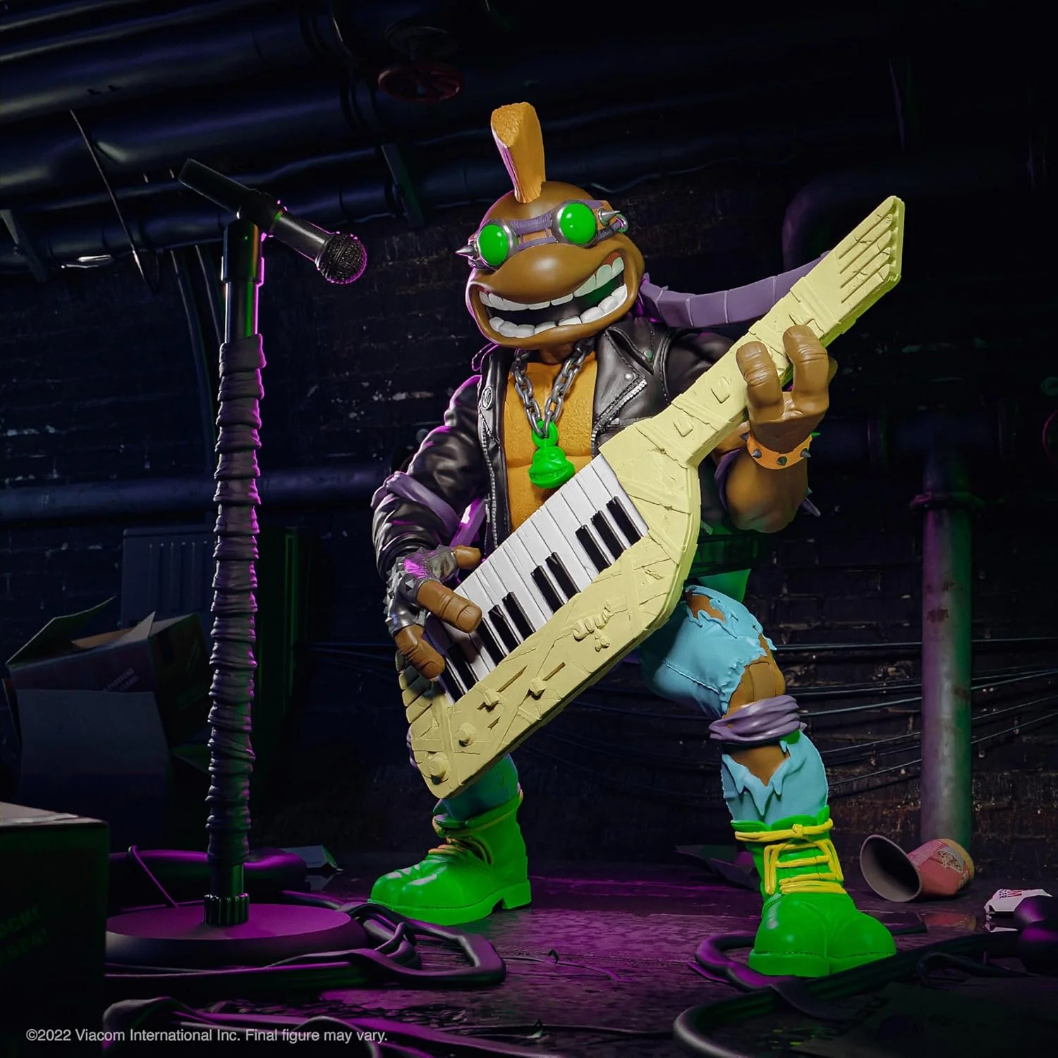 Teenage Mutant Ninja Turtles Punker Don Donatello Action Figure - Super7 (ULTIMATES!) - Image 3