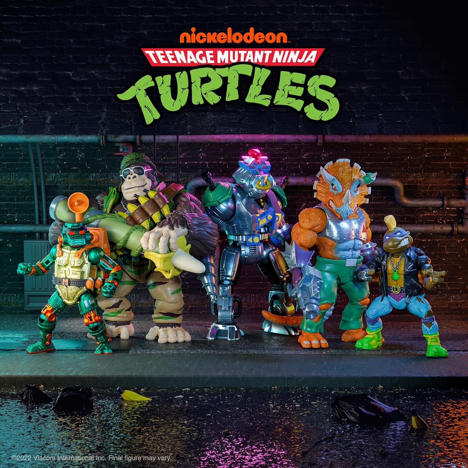 Teenage Mutant Ninja Turtles Punker Don Donatello Action Figure - Super7 (ULTIMATES!) - Image 5