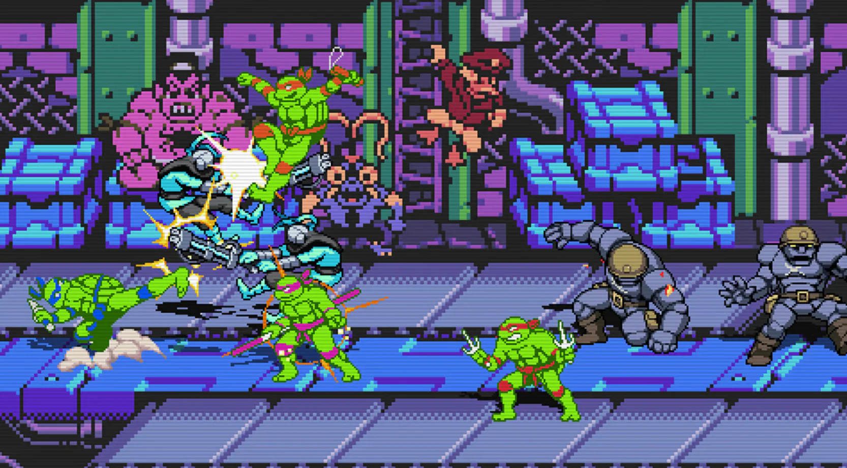 Teenage Mutant Ninja Turtles: Shredder's Revenge Anniversary Edition - PlayStation 4 - DotEmu - Image 4