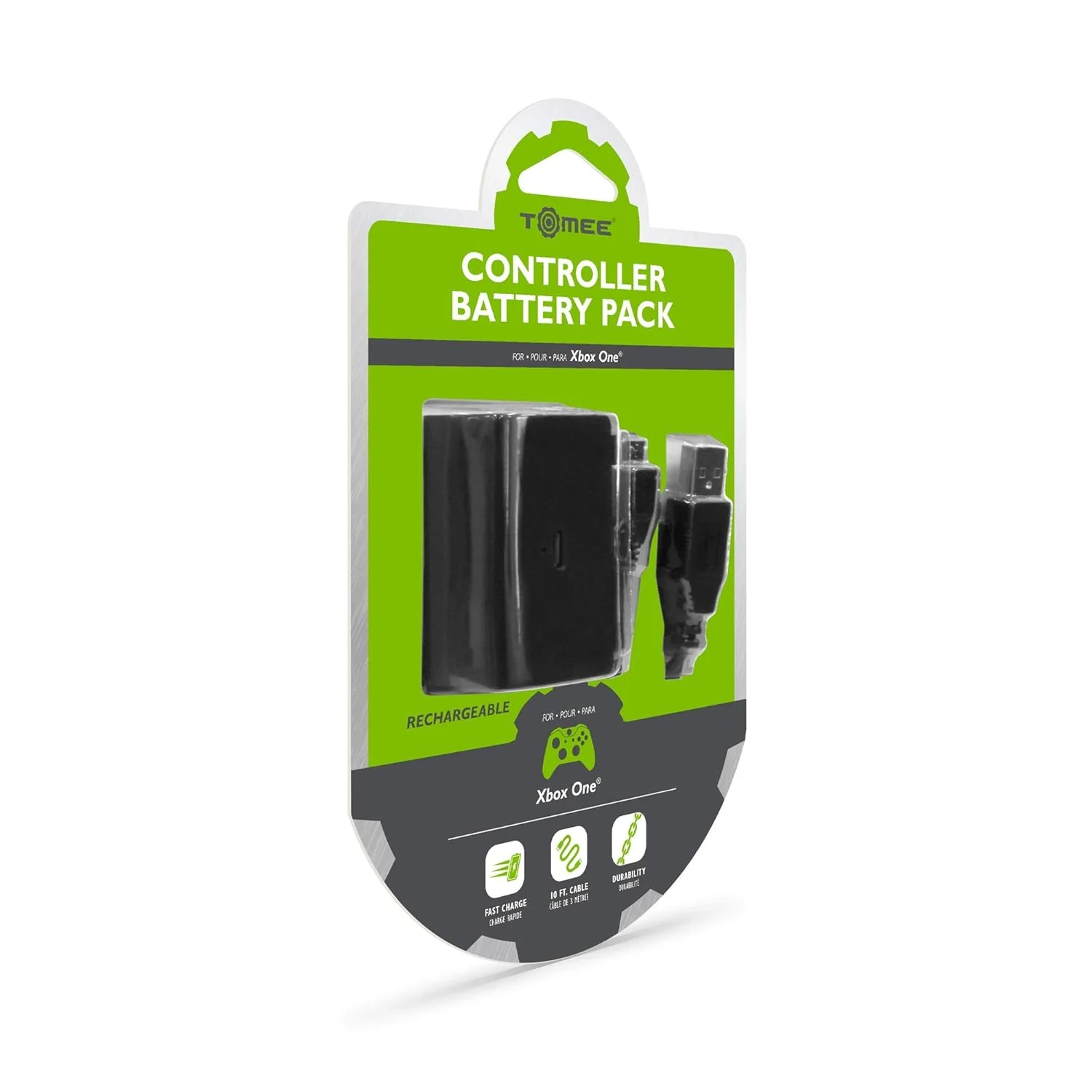 Controller Battery Pack & Micro USB Charge Cable - Xbox One - Tomee - Image 2