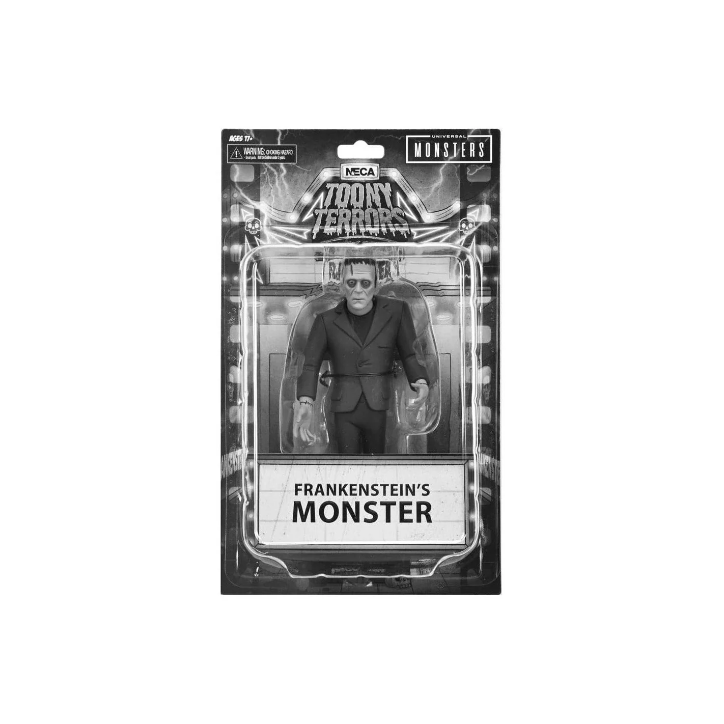 Universal Monsters Frankenstein's Monster Silver Screen Edition Action Figure - NECA - Toony Terrors - Image 6