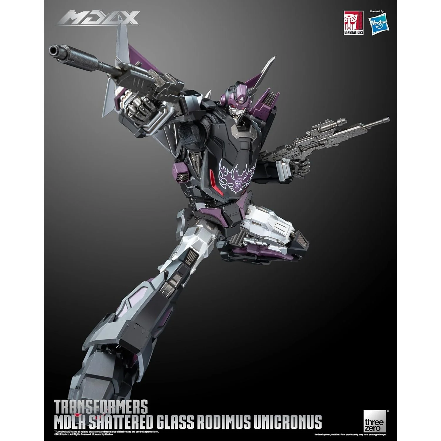 Transformers: Shattered Glass Rodimus Unicoron Action Figure - Threezero - MDLX - Image 16