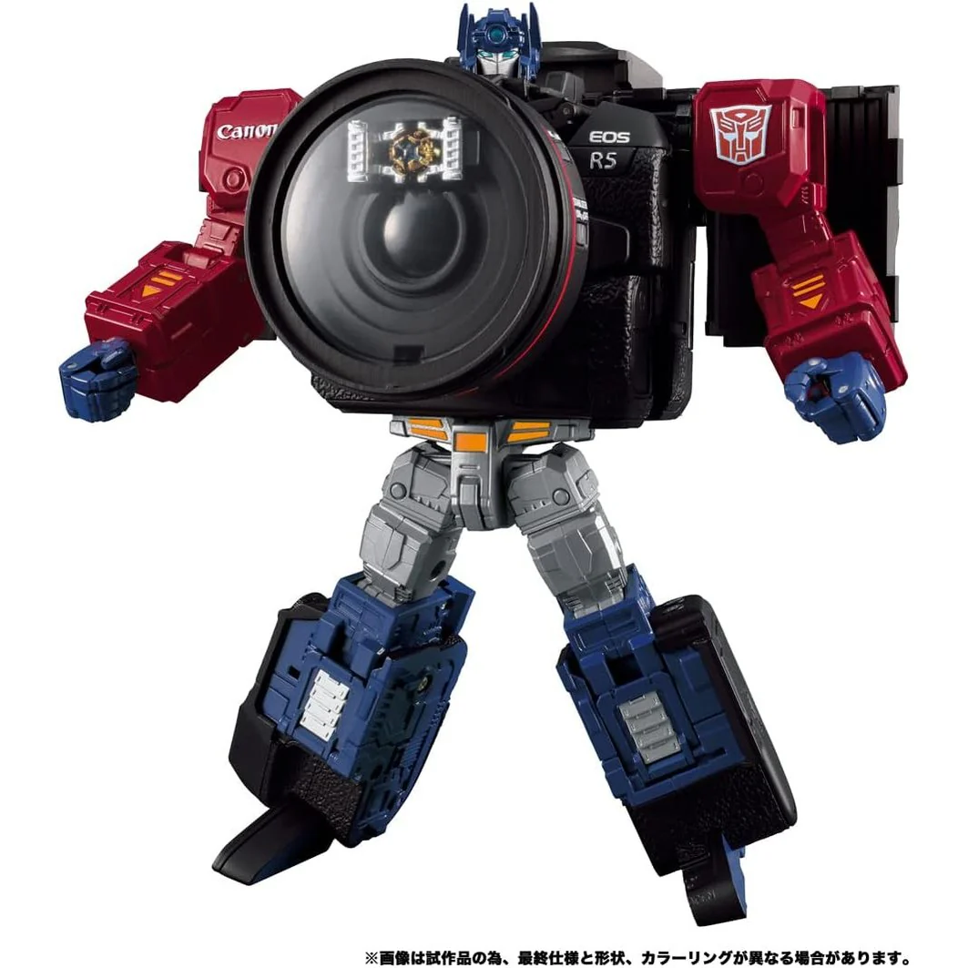 Transformers Optimus Prime Canon R5 Figure - Image 3