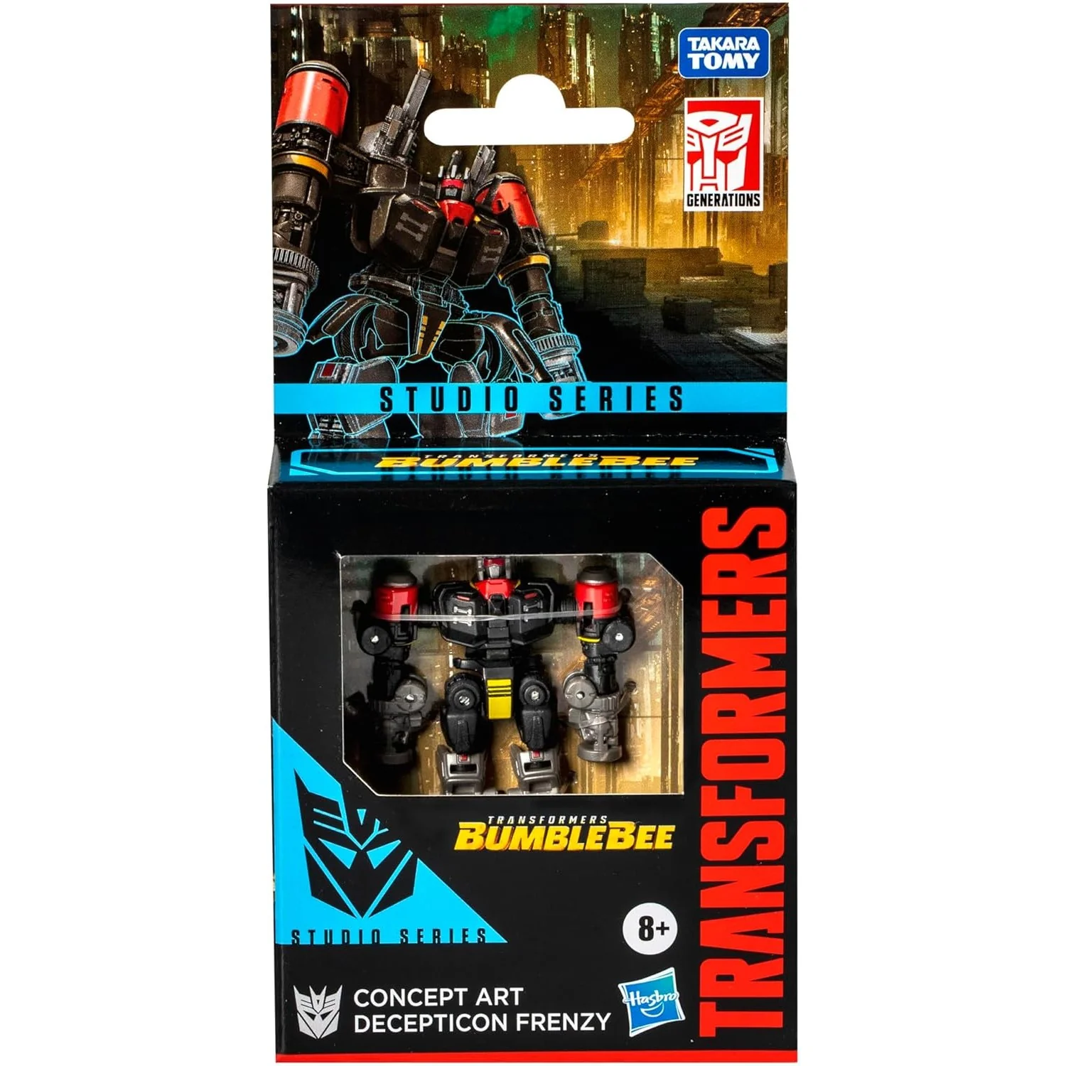 Transformers: Bumblebee Core Class Concept Art Frenzy Action Figure - Hasbro, Takara Tomy - Studio Series - Image 3