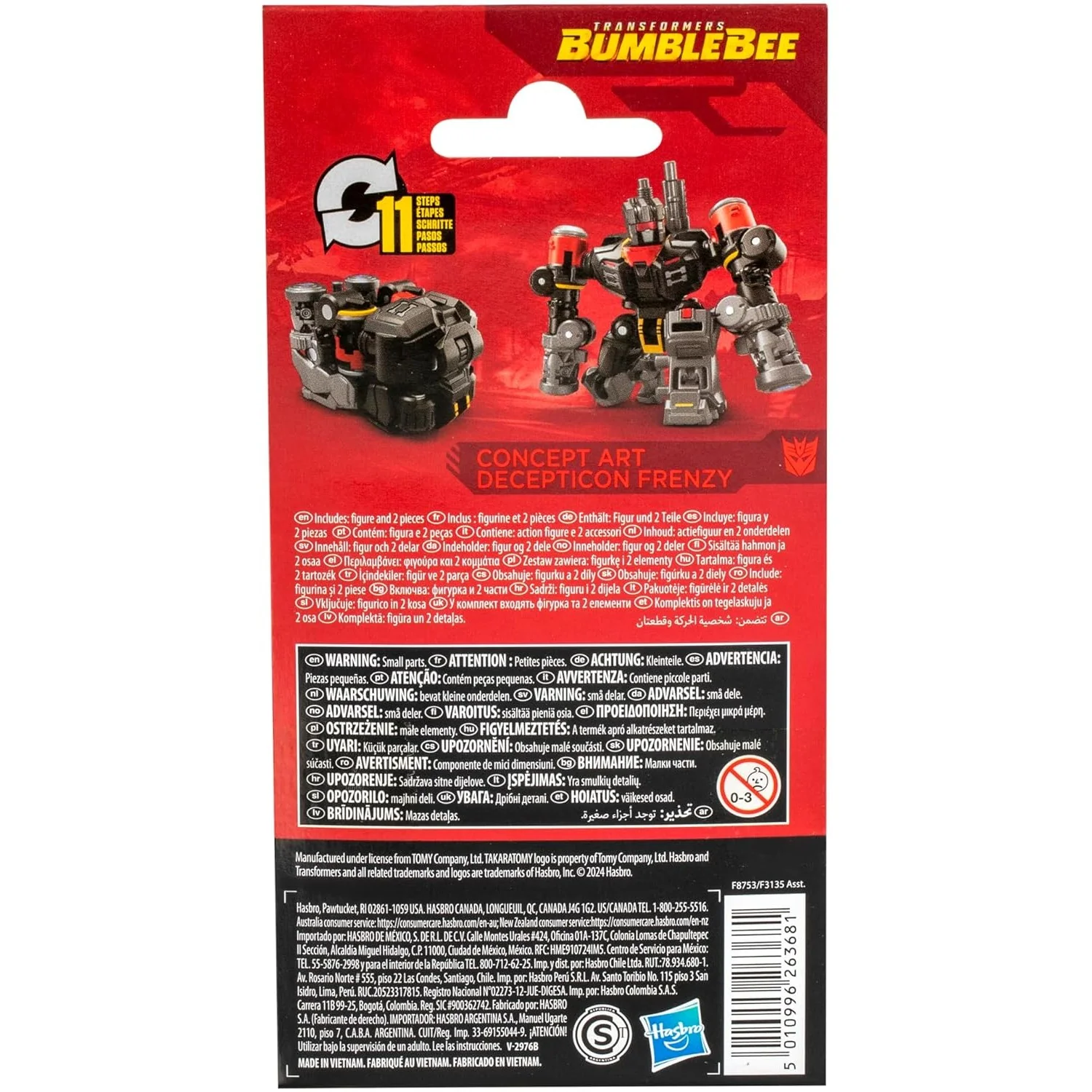 Transformers: Bumblebee Core Class Concept Art Frenzy Action Figure - Hasbro, Takara Tomy - Studio Series - Image 4