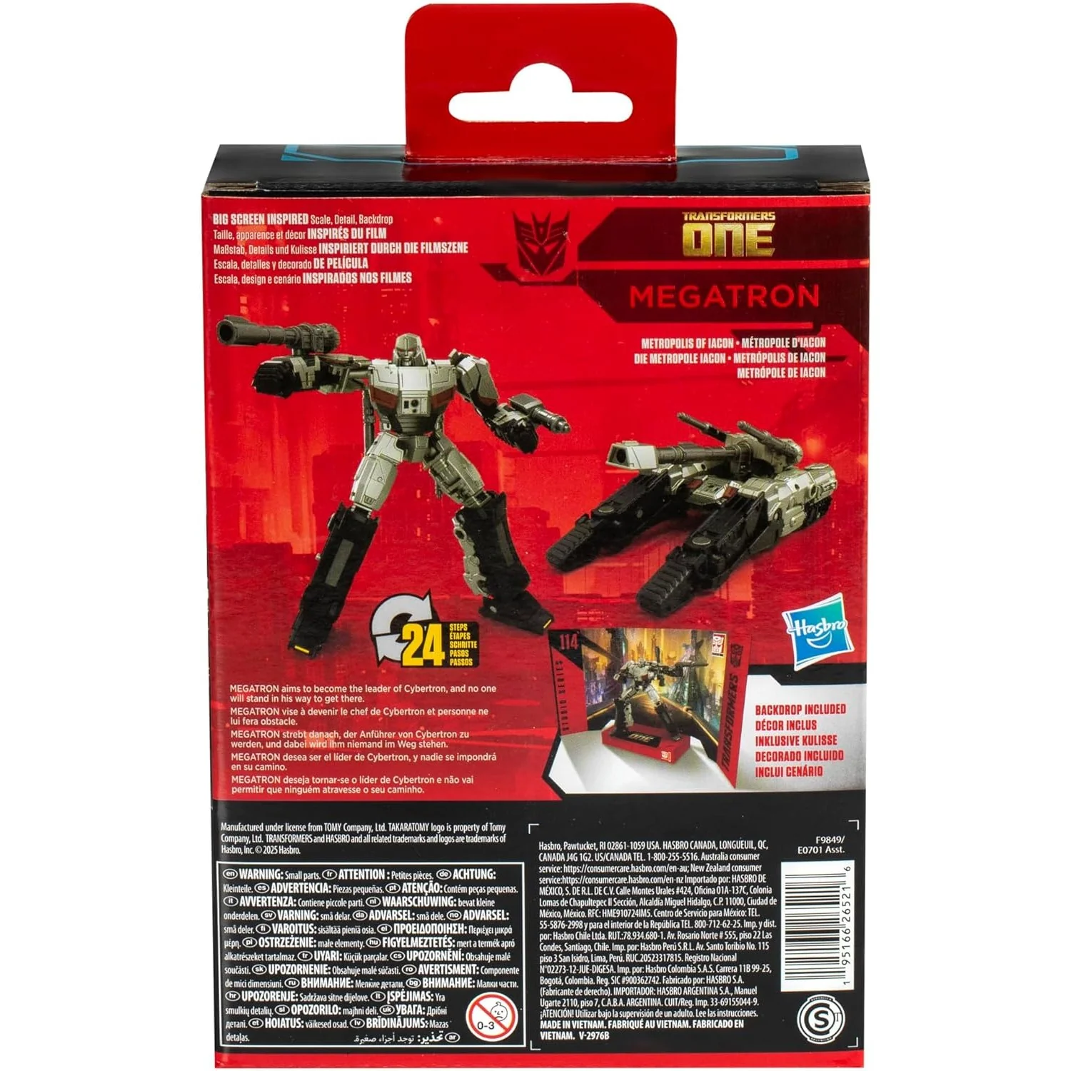 Transformers One Deluxe Class Megatron Action Figure - Hasbro, Takara Tomy - Studio Series 114 - Image 4