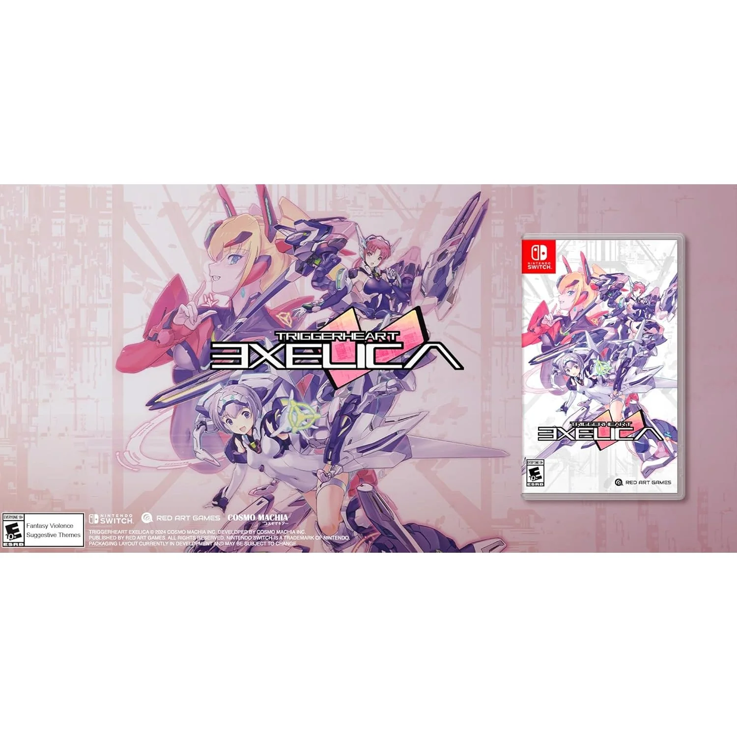 TriggerHeart Exelica - Nintendo Switch - Red Art Games - Image 2