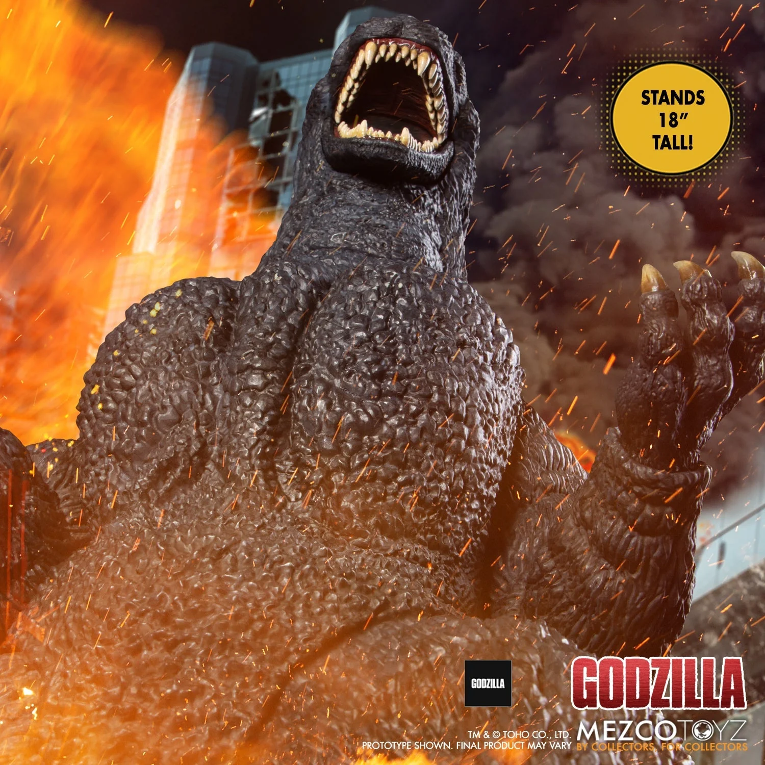Ultimate Godzilla: Godzilla Mezco Toys 18" Figure - Image 6