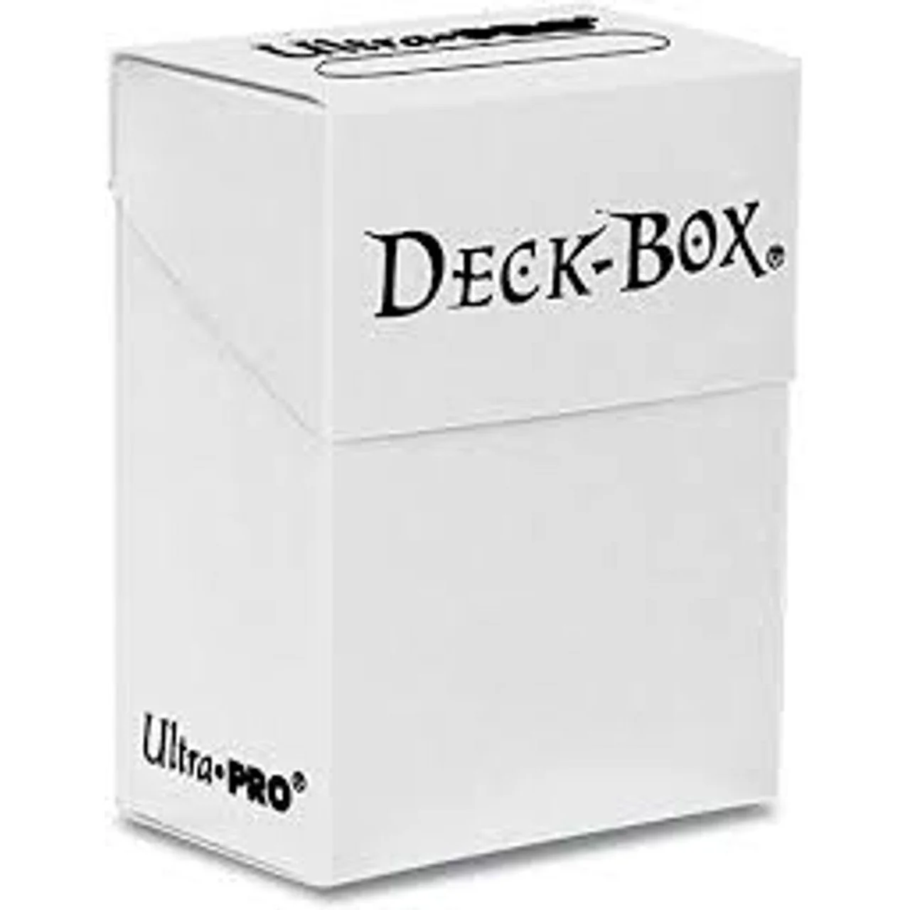Ultra Pro Solid Deck Box - White