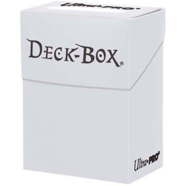 Ultra Pro Solid Deck Box - White - Image 2