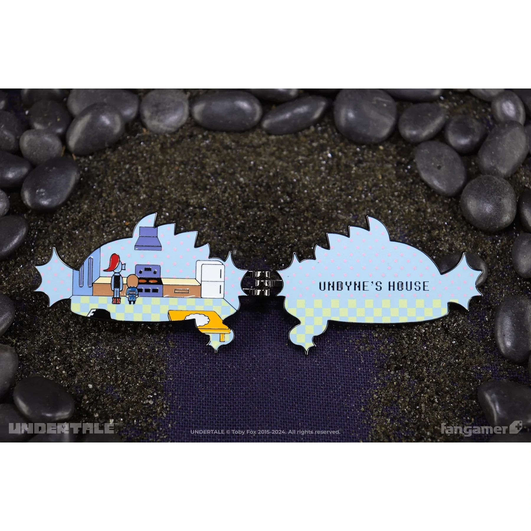 Undertale Undynes House Hinged Pin - Fangamer - Image 5