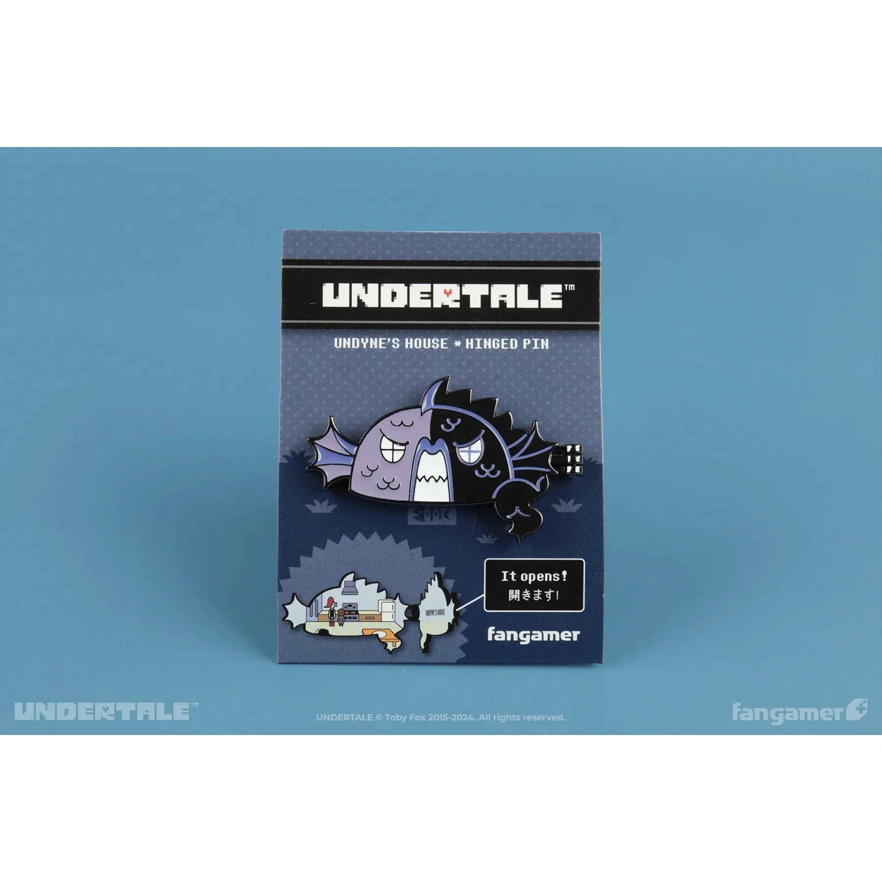 Undertale Undynes House Hinged Pin - Fangamer - Image 6