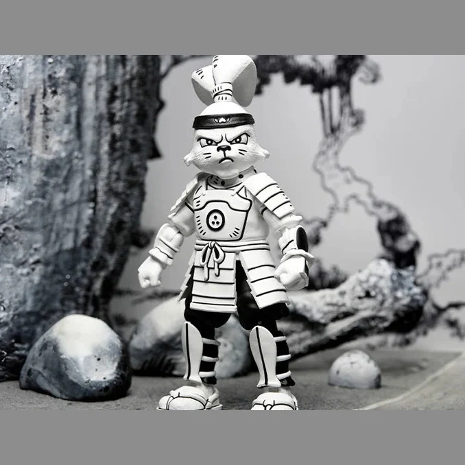 Usagi Yojimbo Samurai Usagi Yojimbo (Black & White Ver.) Action Figure - NECA - Image 2
