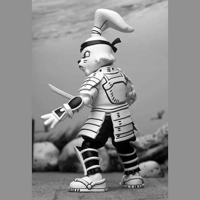 Usagi Yojimbo Samurai Usagi Yojimbo (Black & White Ver.) Action Figure - NECA - Image 7
