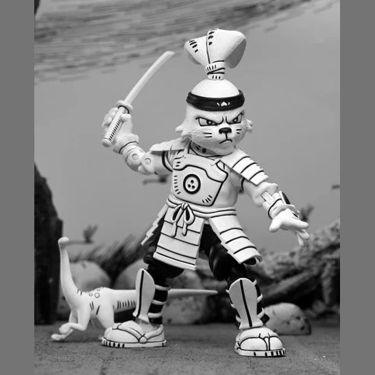 Usagi Yojimbo Samurai Usagi Yojimbo (Black & White Ver.) Action Figure - NECA - Image 9