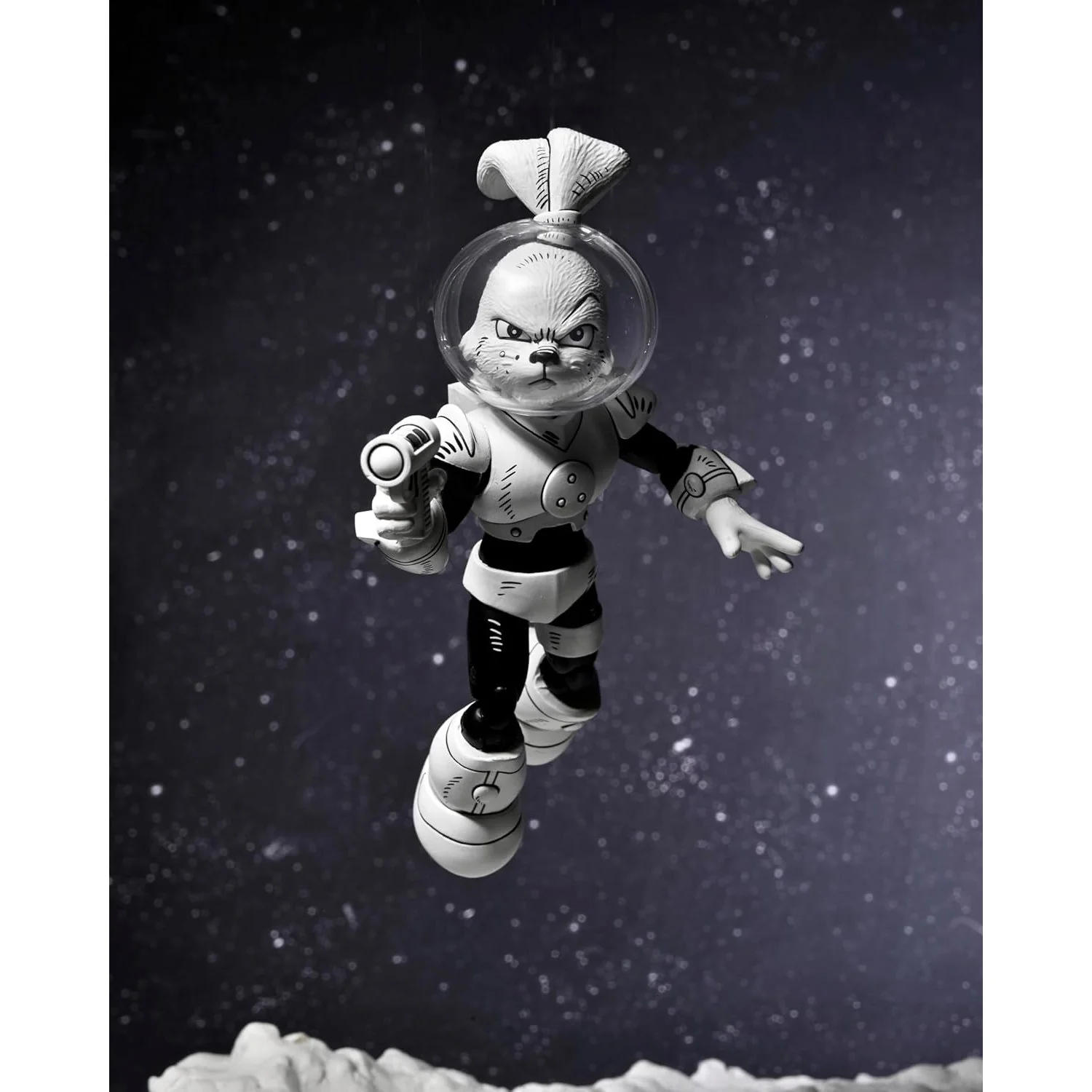 Space Adventure Usagi Yojimbo Black & White Ver. Action Figure - NECA - Image 3