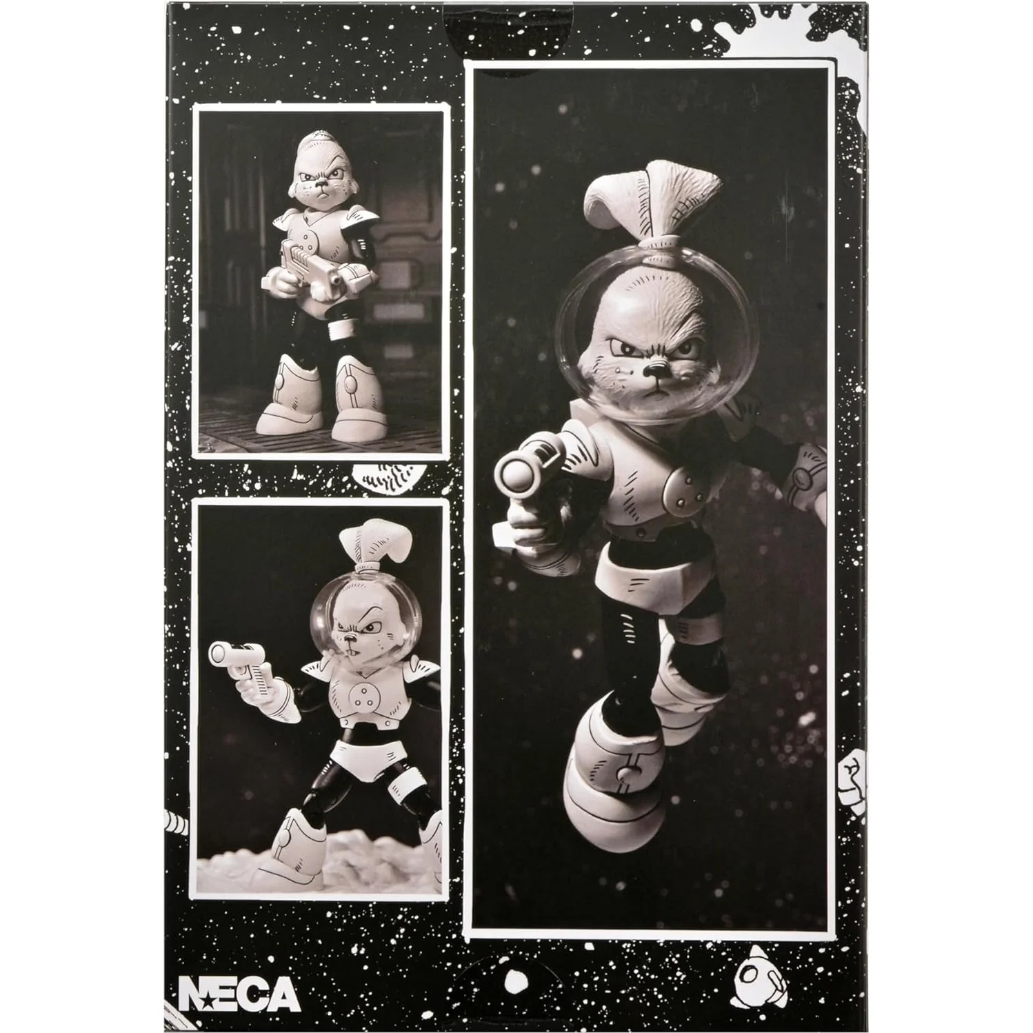Space Adventure Usagi Yojimbo Black & White Ver. Action Figure - NECA - Image 6