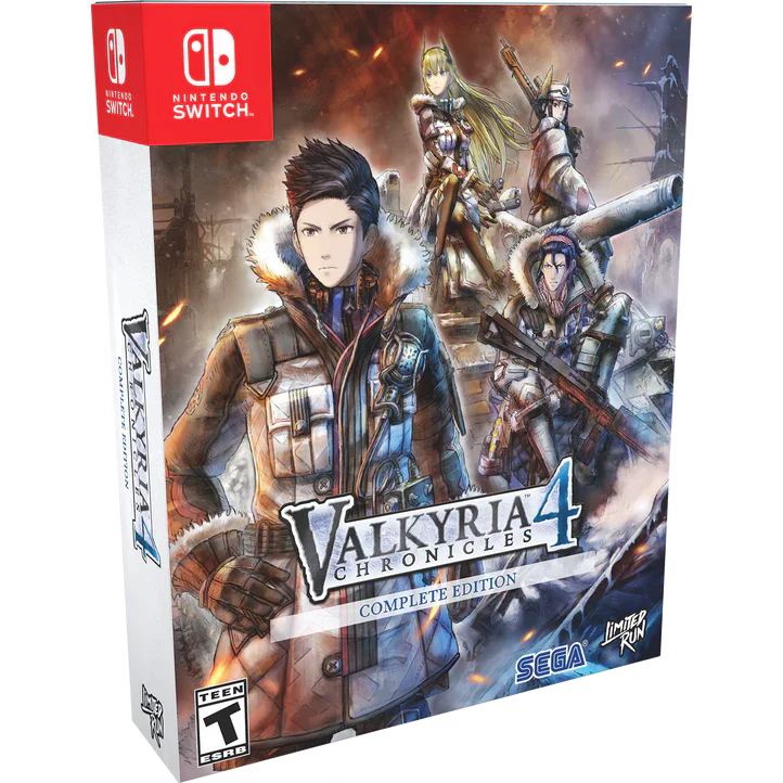 Valkyria Chronicles 4 Complete Edition Diary Edition - Nintendo Switch - SEGA, Limited Run Games