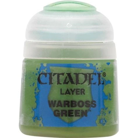 Citadel Layer: Warboss Green - Warhammer Model Paint, 12ml Pot - Games Workshop - Image 2