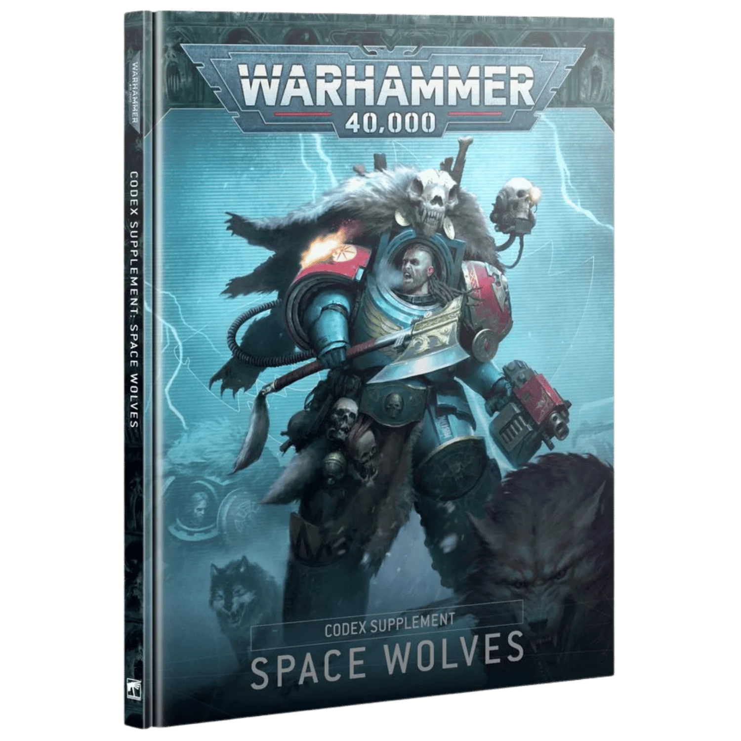 Warhammer 40k  Space Wolves Codex Supplement - Hardcover Book, 10th Edition - Games Workshop