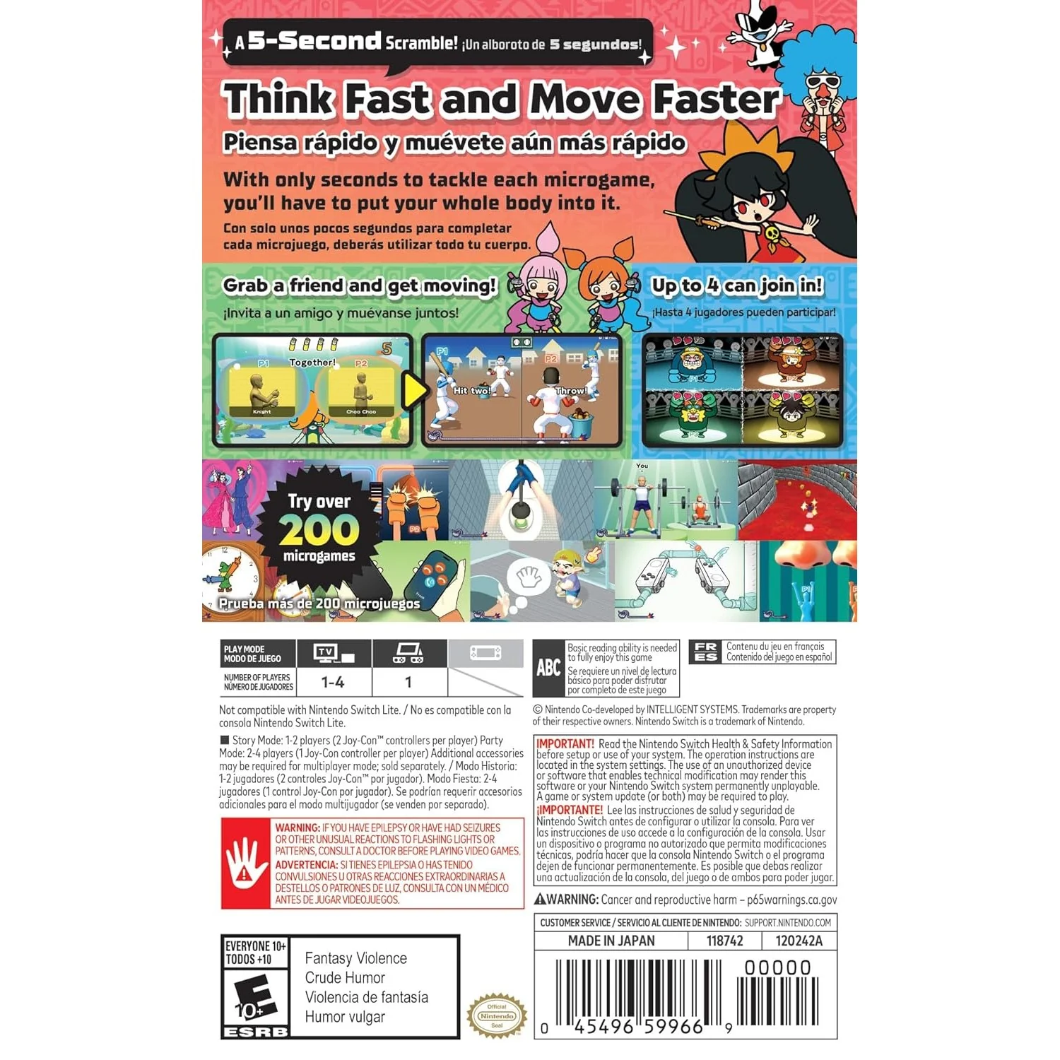 WarioWare: Move It! - Nintendo Switch - Nintendo - Image 2