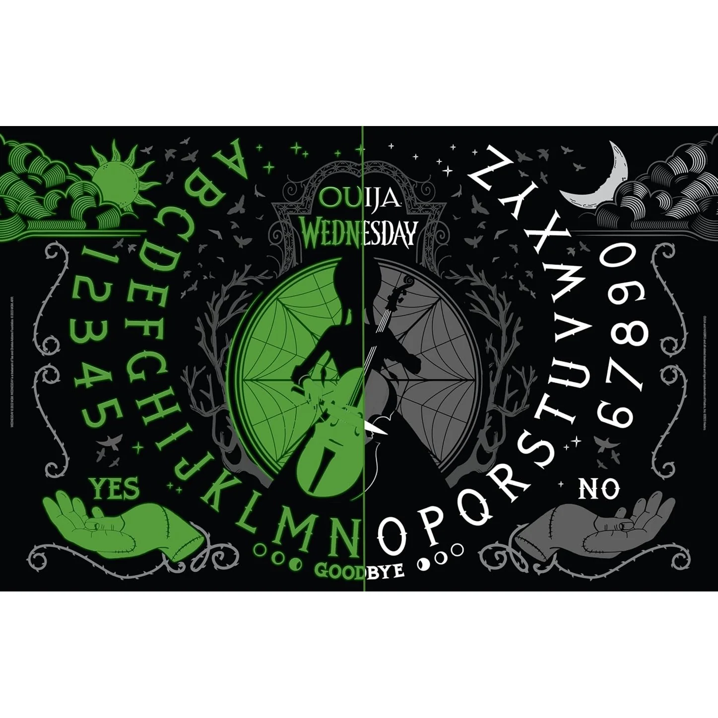 Ouija: Wednesday Collectible Board Game - The Addams Family - USAopoly - Image 3