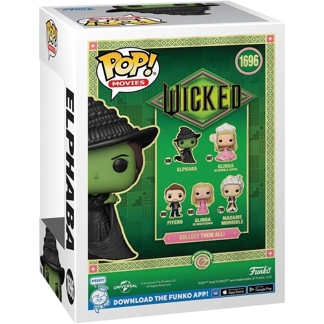 Wicked Elphaba Vinyl Figure - Funko - POP! Movies #1696 - Image 3