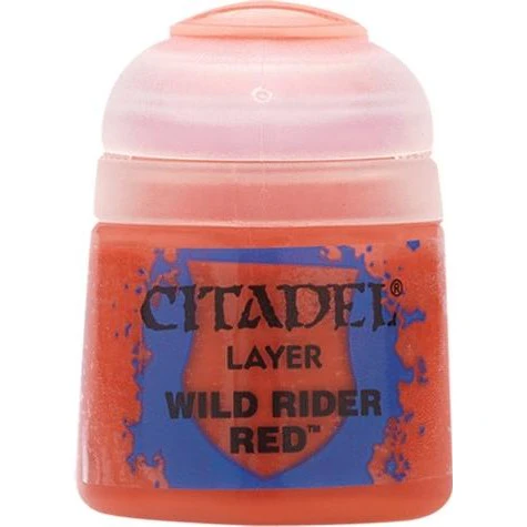 Citadel Layer: Wild Rider Red - Warhammer Model Paint, 12ml Pot - Games Workshop - Image 2