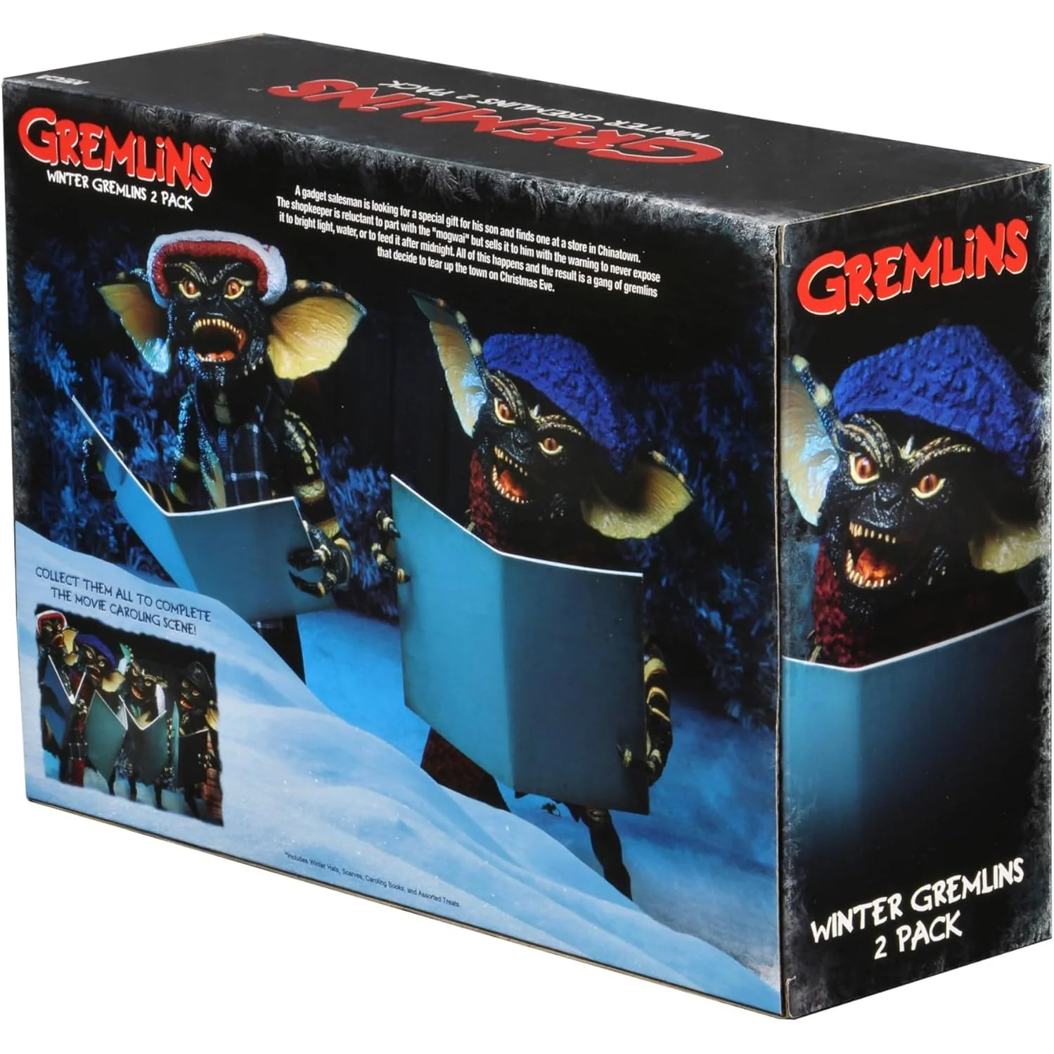 Gremlins 2 Winter Christmas Carol Scene Action Figure 2-Pack A - NECA - Image 6