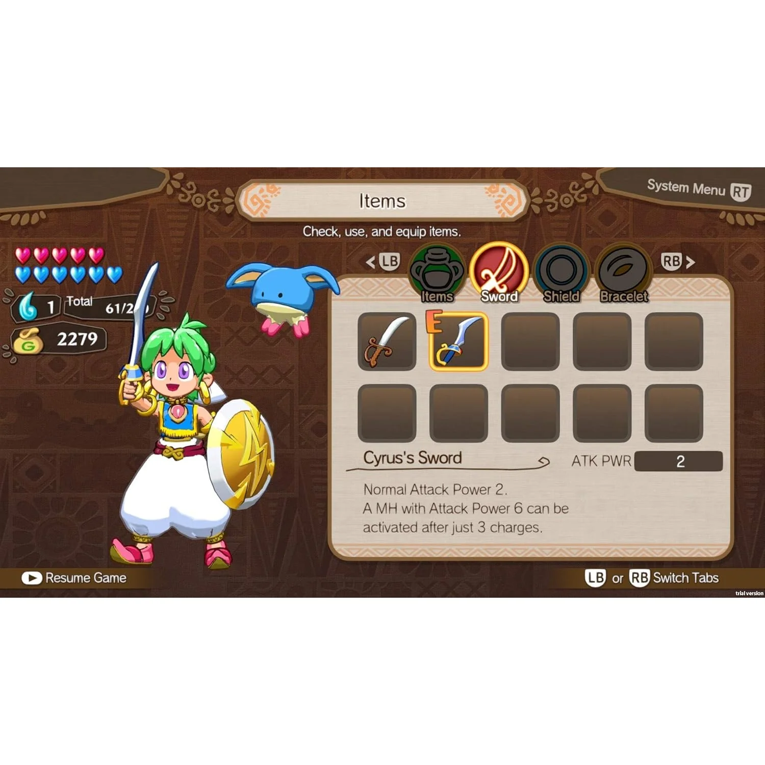 Wonder Boy: Asha in Monster World - Nintendo Switch - ININ - Image 6