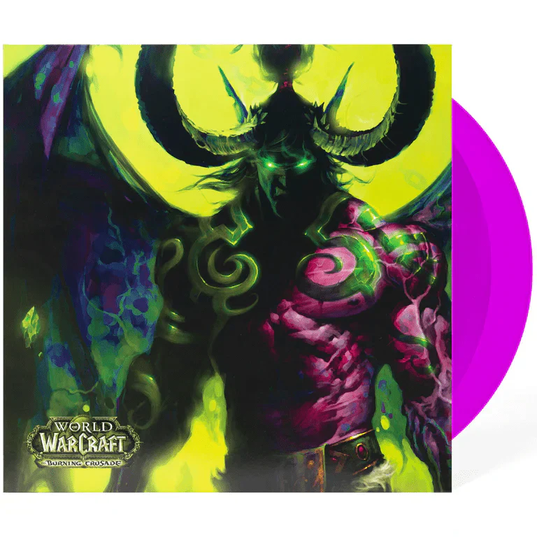 World of Warcraft: The Burning Crusade Original Soundtrack - Record Set (2xLP, Purple Colored Vinyl, iam8bit, OST) - Image 2