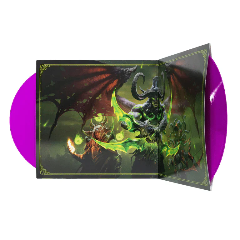 World of Warcraft: The Burning Crusade Original Soundtrack - Record Set (2xLP, Purple Colored Vinyl, iam8bit, OST) - Image 3