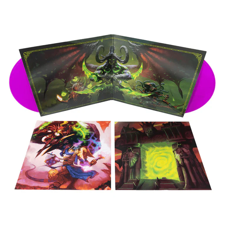 World of Warcraft: The Burning Crusade Original Soundtrack - Record Set (2xLP, Purple Colored Vinyl, iam8bit, OST) - Image 4
