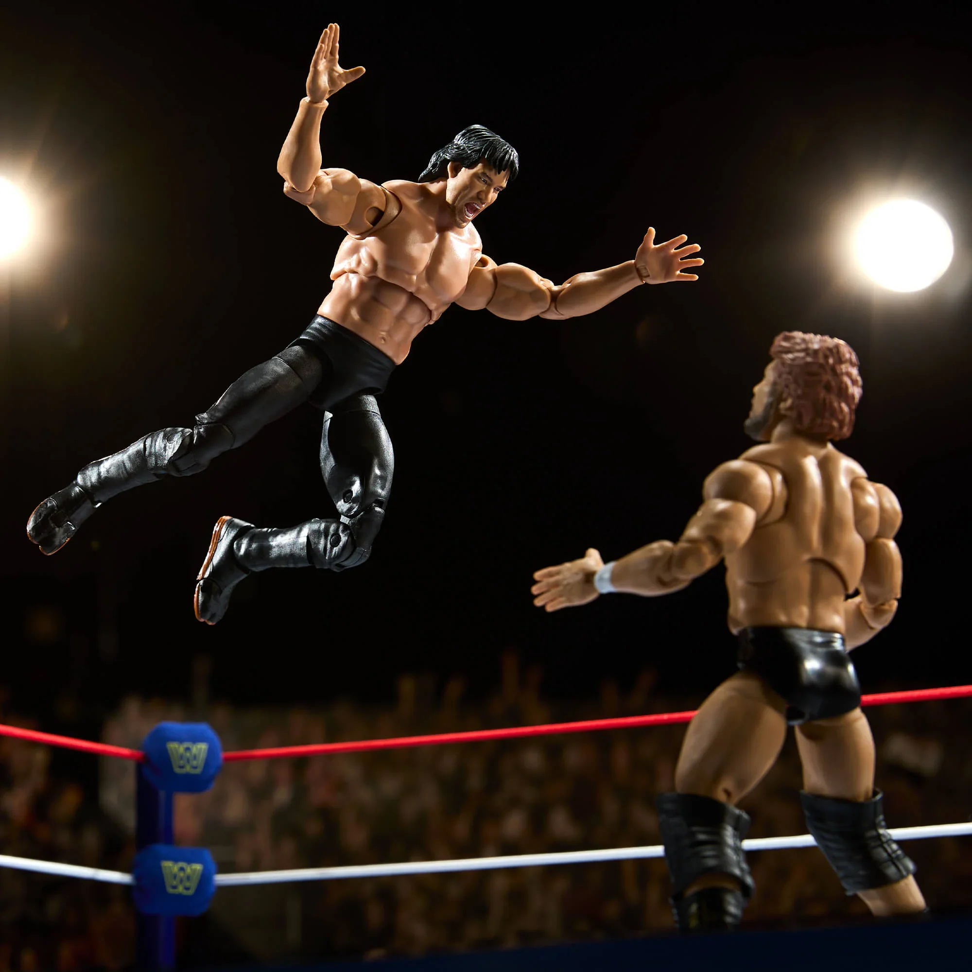 WWE Ultimate Edition Coliseum Collection “Million Dollar Man” Ted DiBiase & Ricky “The Dragon” Steamboat - Action Figure 2-Pack - Mattel Creations Exclusive! - Image 3