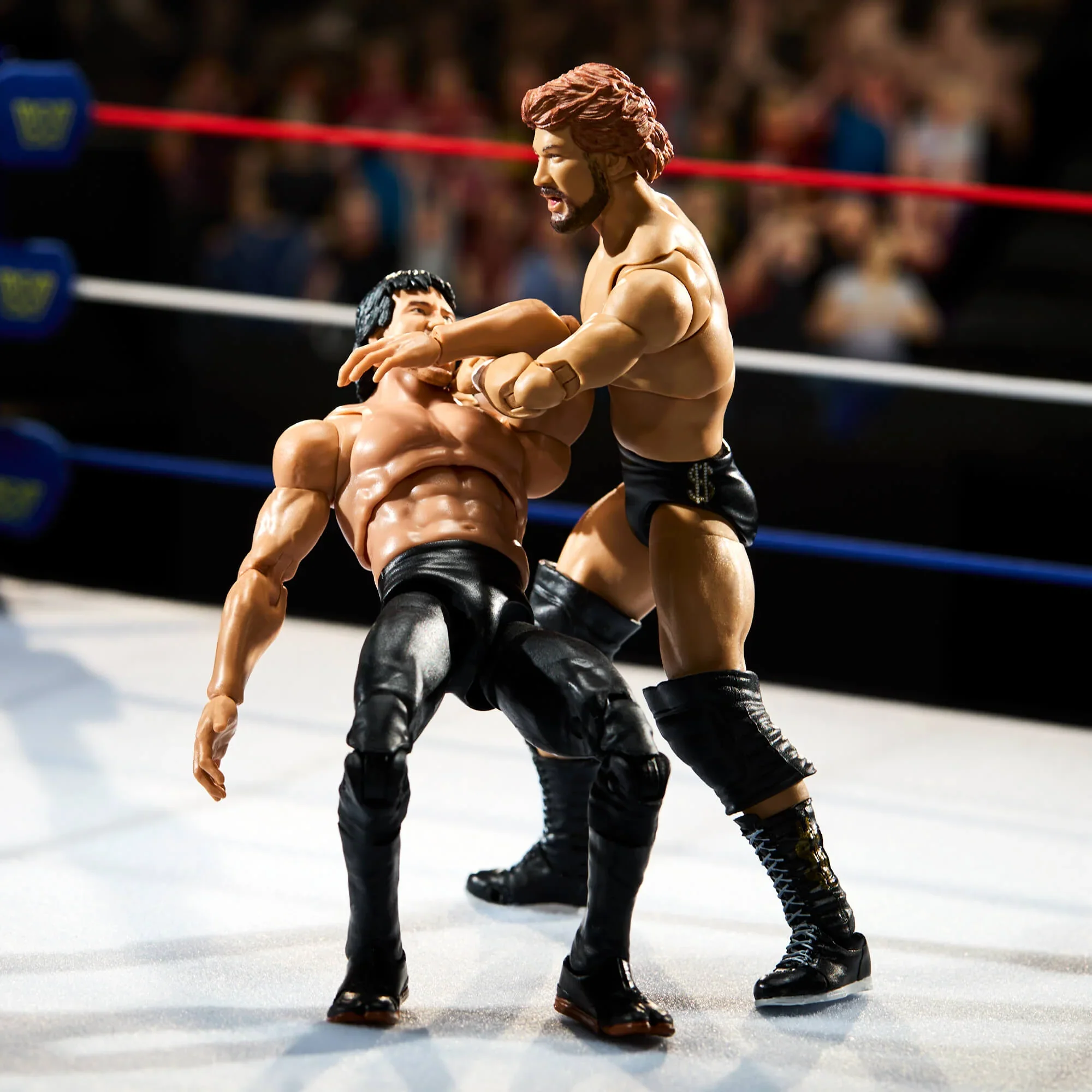 WWE Ultimate Edition Coliseum Collection “Million Dollar Man” Ted DiBiase & Ricky “The Dragon” Steamboat - Action Figure 2-Pack - Mattel Creations Exclusive! - Image 4